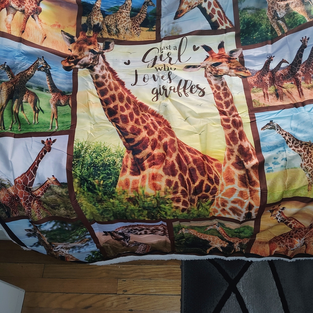 Giraffe Print Bedding Set
